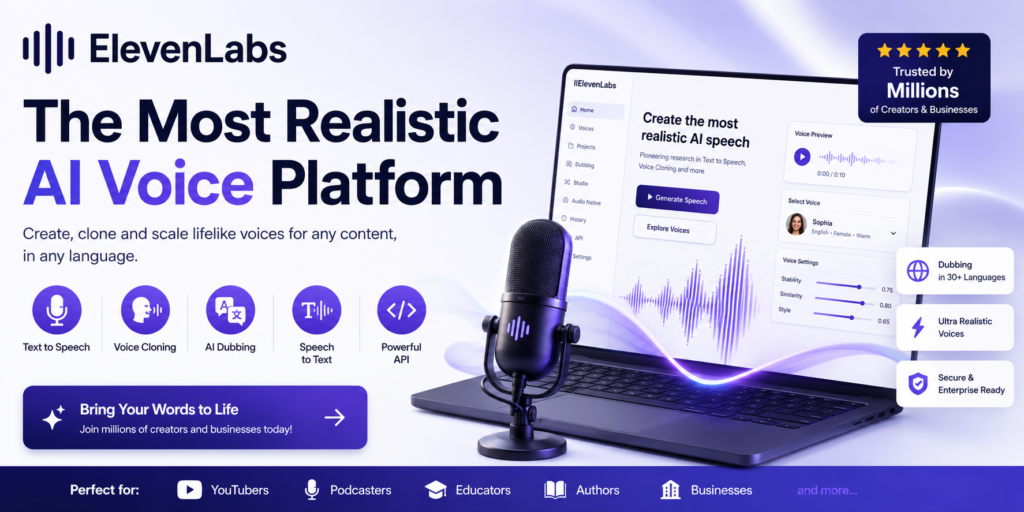 ElevenLabs banner image