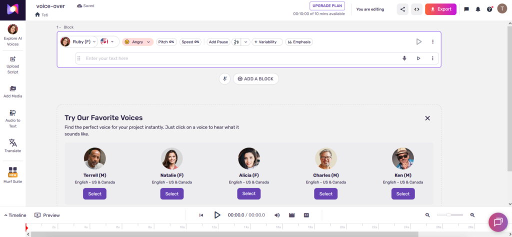 Murf AI Guide: How to Create an AI Voice Step by Step image