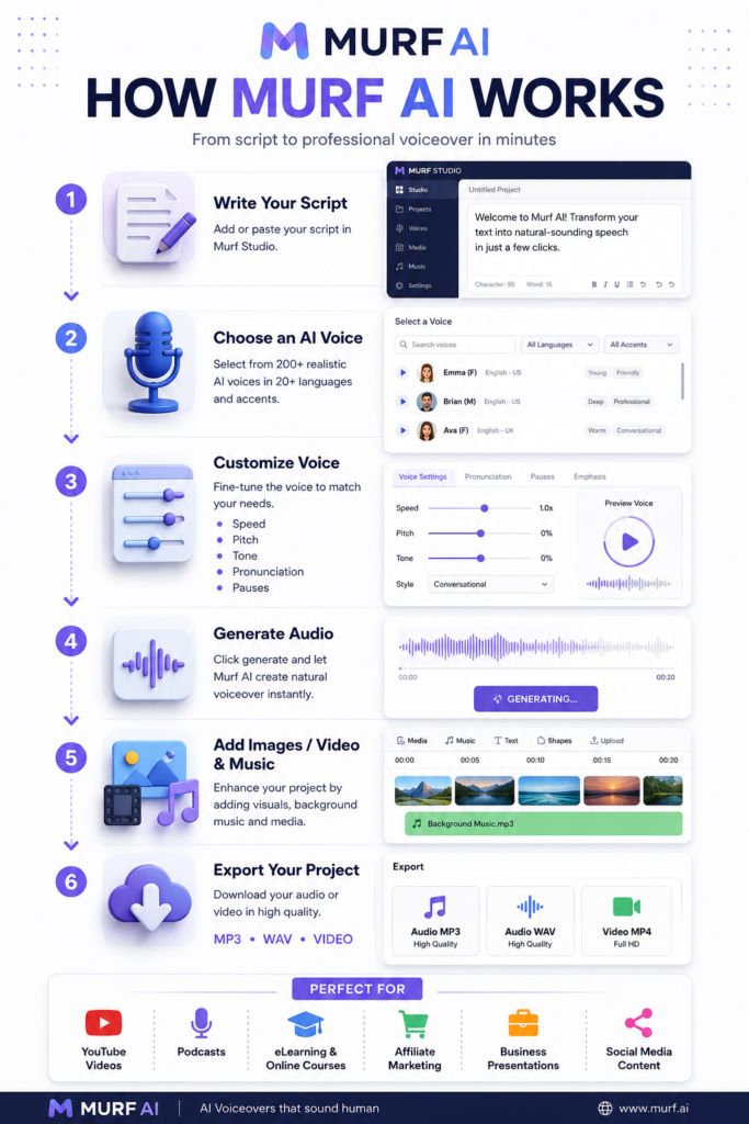 murf ai how it works